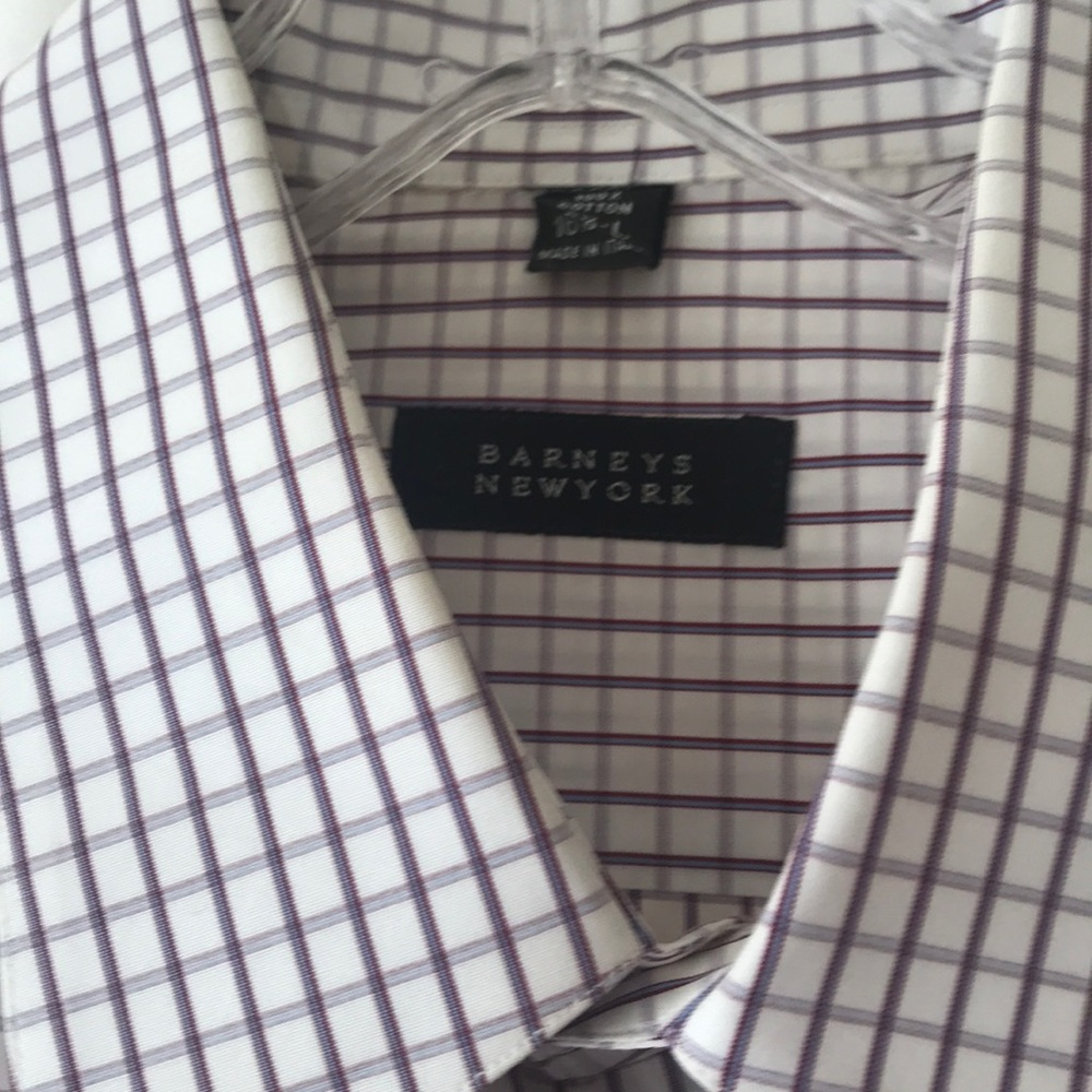 Barney’s New York men’s button front shirt
